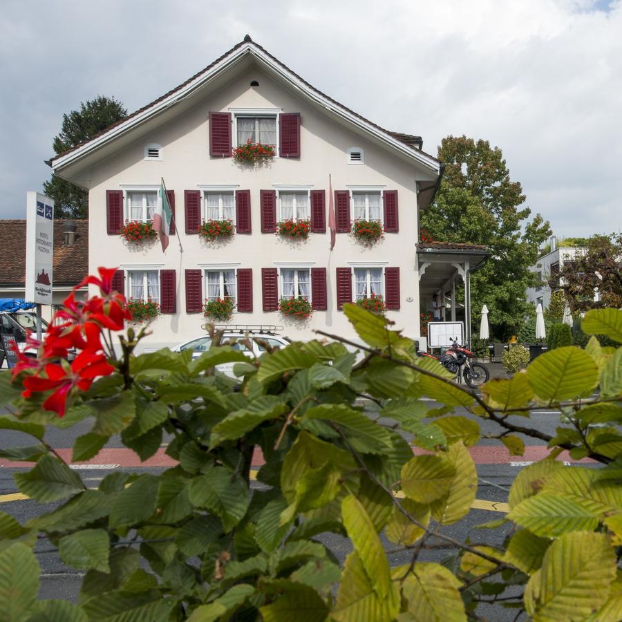 Hotel Ristorante Schlössli Meggen Exterior foto